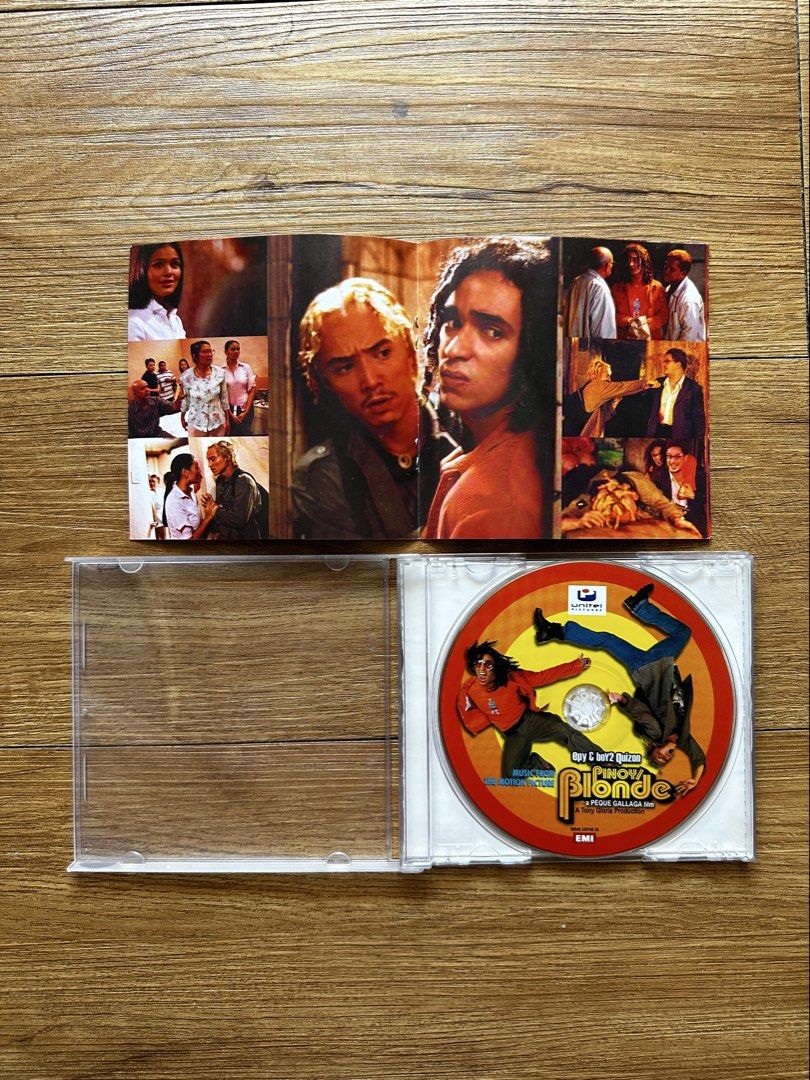 Pinoy Blonde Soundtrack CD (Category: CDs & DVDs) located in Paranaque City. Submitted by safedolphin.dc2bd2 (Listing ID 1424065989, Image 3). Description: - Original soundtrack CD for the movie Pinoy/Blonde (2005) - Features music from the motion picture, including songs by Bamboo, Sugarfree, and more. - Includes the hits Astro, Bakit Part 2, Akap and Mr. Clay - Hard to find CD - A great addition for any fan of the film or OPM music. Working, no