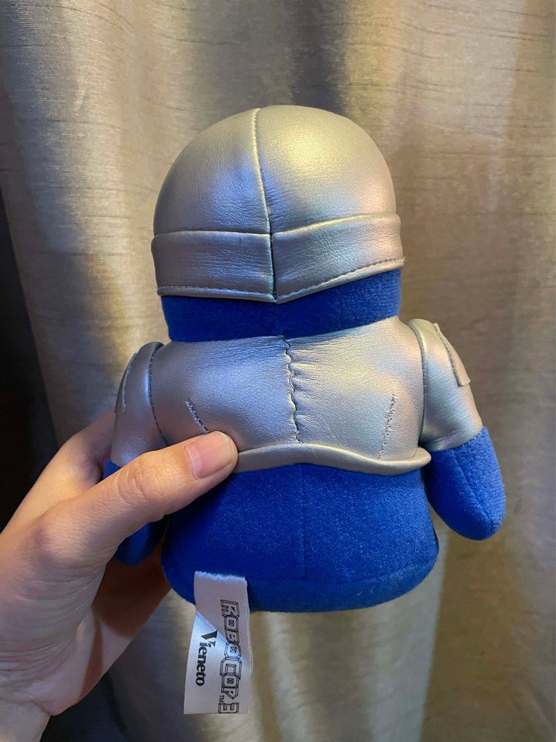 RoboCop 3 Veneto Plush Toy (Category: Plushies & Soft Toys) located in Manila. Submitted by thevintagebow (Listing ID 1424118731, Image 2). Description: RARE 1990s RoboCop 3 Veneto Plush 🏷️ A true throwback! This licensed Veneto plush was released around the time of RoboCop 3. While most of these are lost to time, this one has been well-preserved. Market Value: These often fetch ₱2,000+ on international auction sites. Our Price: ₱1,500 PHP ONLY.