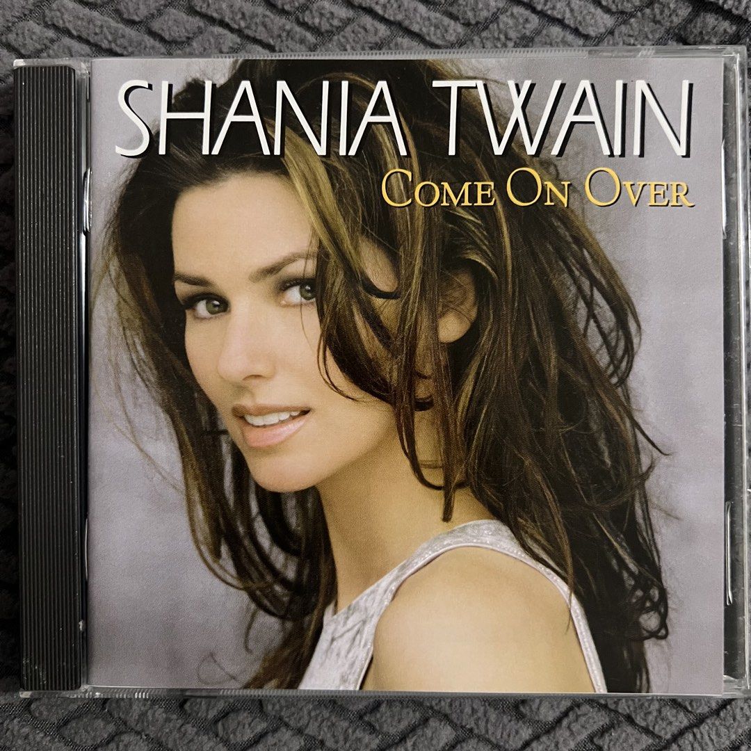 Shania Twain - Come On Over (Category: CDs & DVDs) located in Caloocan City. Submitted by thelittlejewelcase (Listing ID 1424131007, Image 1). Description: - Original "Come On Over" CD by Shania Twain - Features album title and artist name - Comes in original jewel case - Ideal for Shania Twain fans and CD collectors.