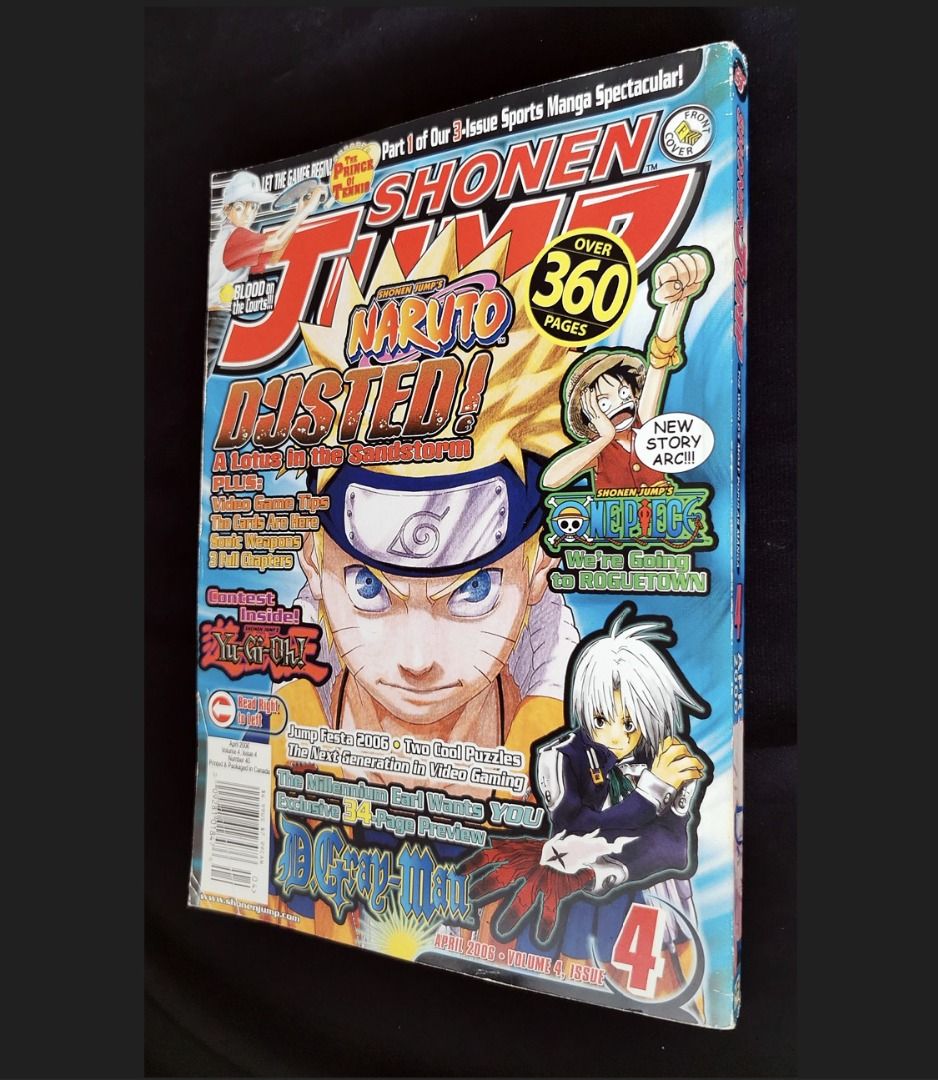 Shonen Jump #40 (Viz) Manga Comic (with Naruto TCG Card), Hobbies ...