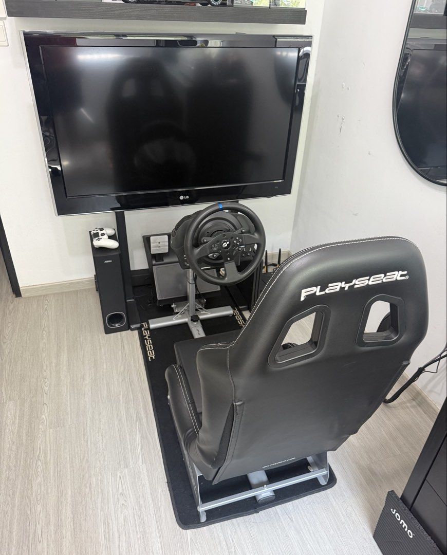 Sim Racing Rig (Full set), Video Gaming, Gaming Accessories ...