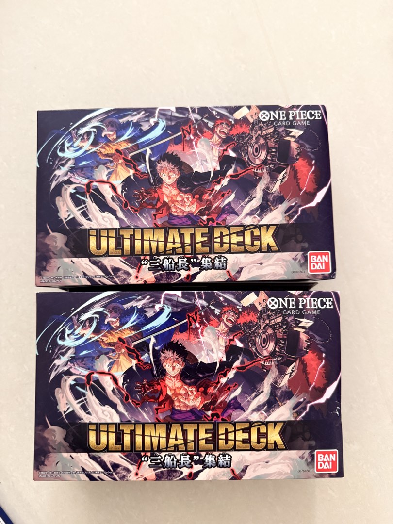 ST10 ST-10 One Piece Card Game Ultimate Deck, Hobbies & Toys, Toys ...