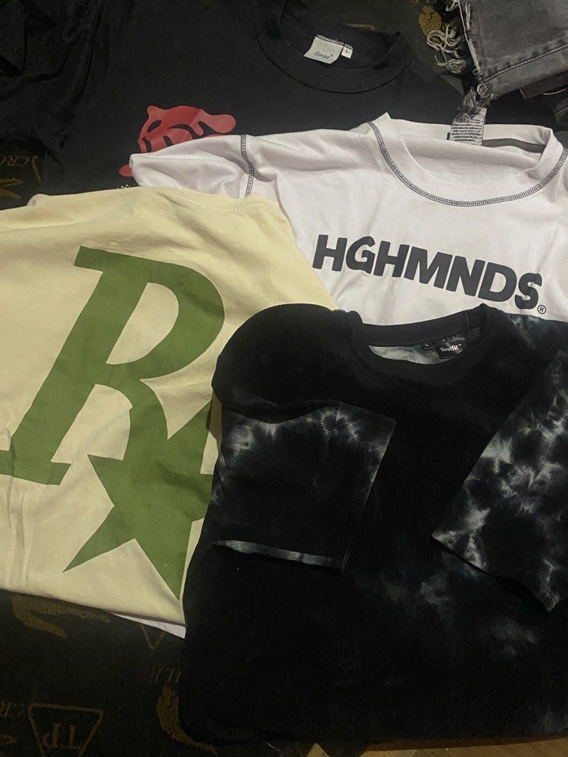 STA. HGHMNDS Tie-dye T-shirts (Category: Tshirts & Polo Shirts ) located in Quezon City. Submitted by lv.saint (Listing ID 1424098806, Image 1). Description: Aspack Sta.xxl 3 shirts-L.
