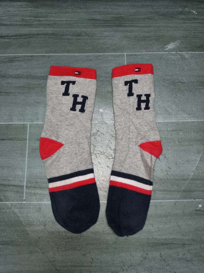 Tommy Hilfiger Socks (Category: Socks) located in Mandaluyong City. Submitted by frivsthriftsph (Listing ID 1424059606, Image 1). Description: Tommy Hilfiger Socks Fresh from US bale. Open Size. No issue..
