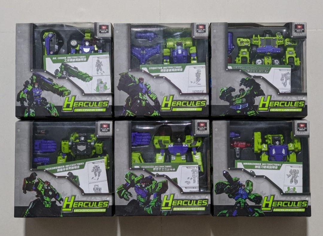 Transformers Masterpiece TFC Hercules (aka Devastator), Hobbies & Toys ...