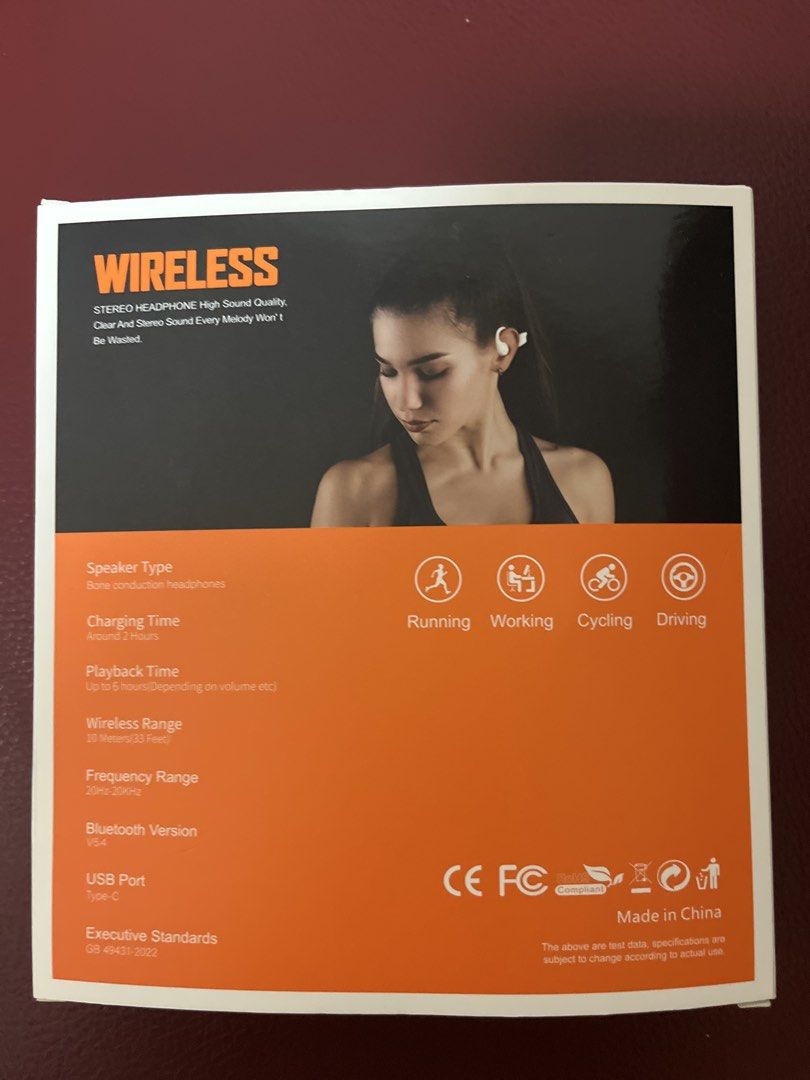 Wireless Stereo Headphones65584585765121111
