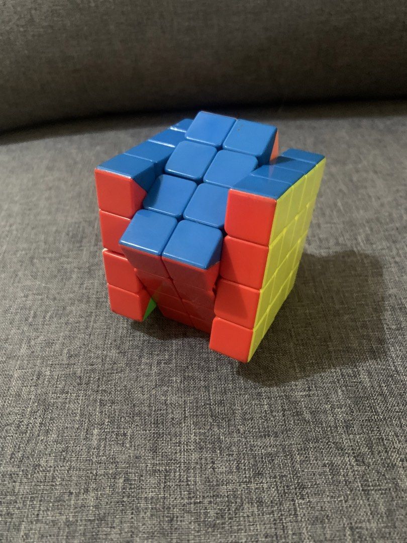 4x4 Rubik's Cube (Category: Board Games & Puzzles) located in Manila. Submitted by gamingthriftshop (Listing ID 1425675738, Image 3). Description: Smooth siya MARIKINA location Lalamove or pick up onlyy Decluttering.