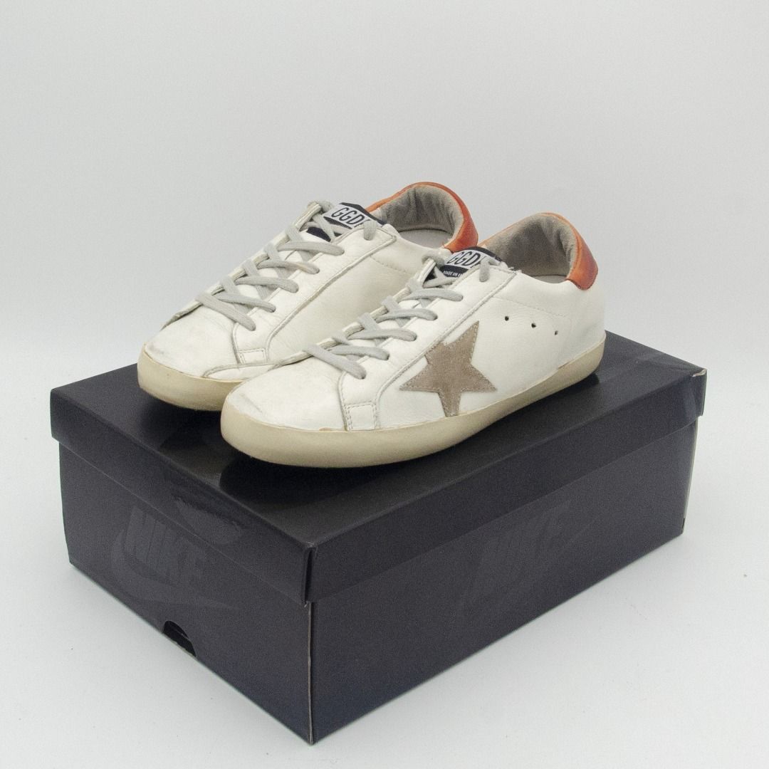 6 - GGDB Cream Orange EU 38 [USED] (Category: Sneakers) located in Taguig. Submitted by elieeezer (Listing ID 1425782343, Image 2). Description: PTPA WTS / LFB STEAL DEAL⚡FIRM PRICE NO LP 6 - GGDB Cream Orange EU 38 [USED] Php 4,895 📍 McKinley Hill, Taguig 🚚 We ship Nationwide via LBC 🏍️ Same Day Delivery via Lalamove ------ FB / Tiktok / IG: soleful.drips .