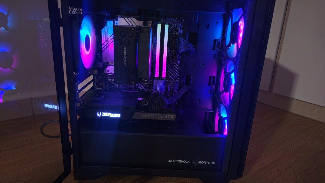 Aftershock 1440P gaming PC65694691923074110