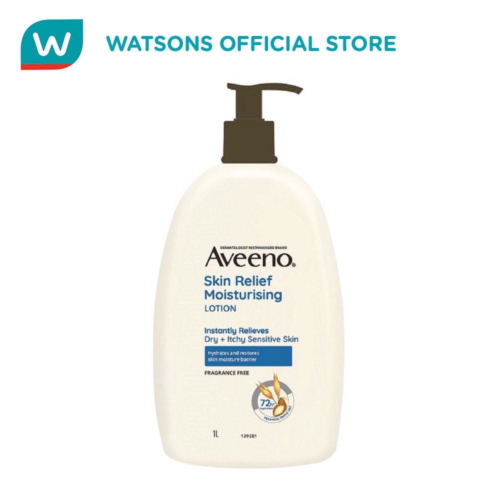 Aveeno Skin Relief Lotion 1L (Category: Bathtub & Bath Accessories) located in Manila. Submitted by jean_closet (Listing ID 1425786649, Image 1). Description: Brandnew and sealed Kakabili lang from Watsons. Rfs wrong variant. .
