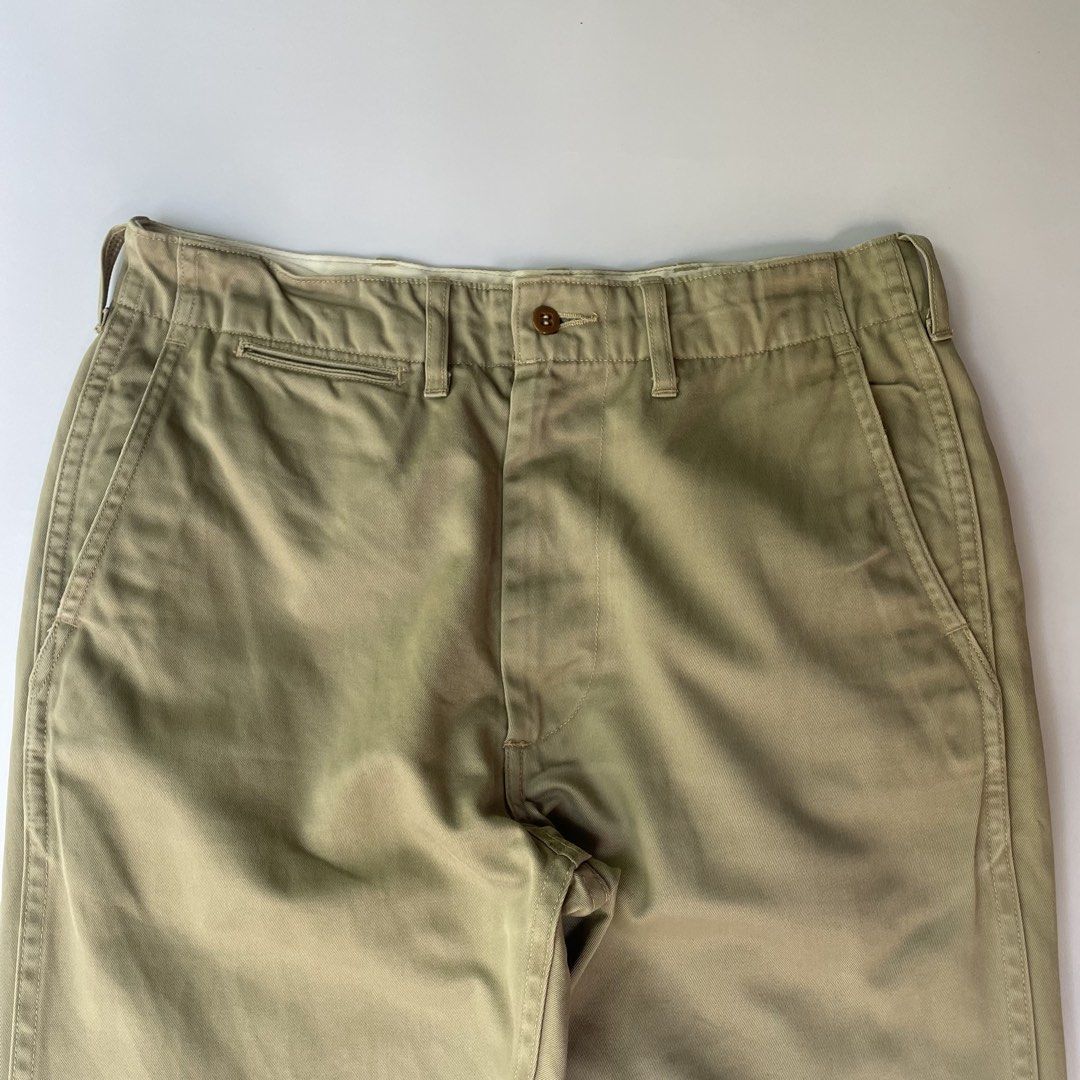 Buzz Rickson’s Original Spec Chino (Category: Trousers) located in Manaoag. Submitted by mayonaise.store (Listing ID 1425727936, Image 2). Description: Waist - 30 Rise - 11 Thigh - 11.5 Inseam - 27 Length - 38 Leg Opening - 8.5.