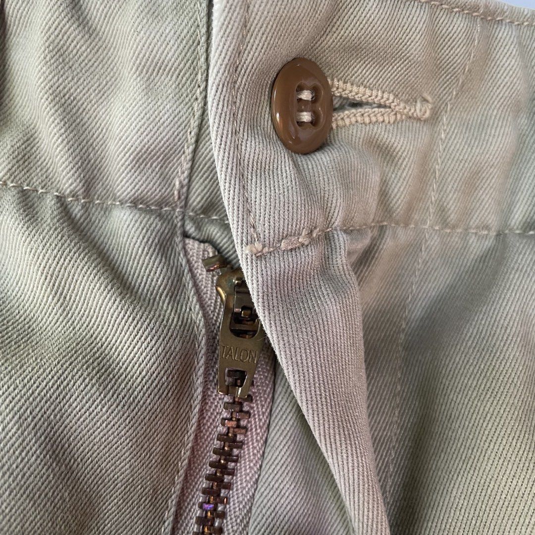 Buzz Rickson’s Original Spec Chino (Category: Trousers) located in Manaoag. Submitted by mayonaise.store (Listing ID 1425727936, Image 3). Description: Waist - 30 Rise - 11 Thigh - 11.5 Inseam - 27 Length - 38 Leg Opening - 8.5.