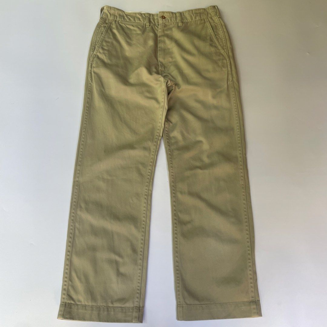 Buzz Rickson’s Original Spec Chino (Category: Trousers) located in Manaoag. Submitted by mayonaise.store (Listing ID 1425727936, Image 1). Description: Waist - 30 Rise - 11 Thigh - 11.5 Inseam - 27 Length - 38 Leg Opening - 8.5.