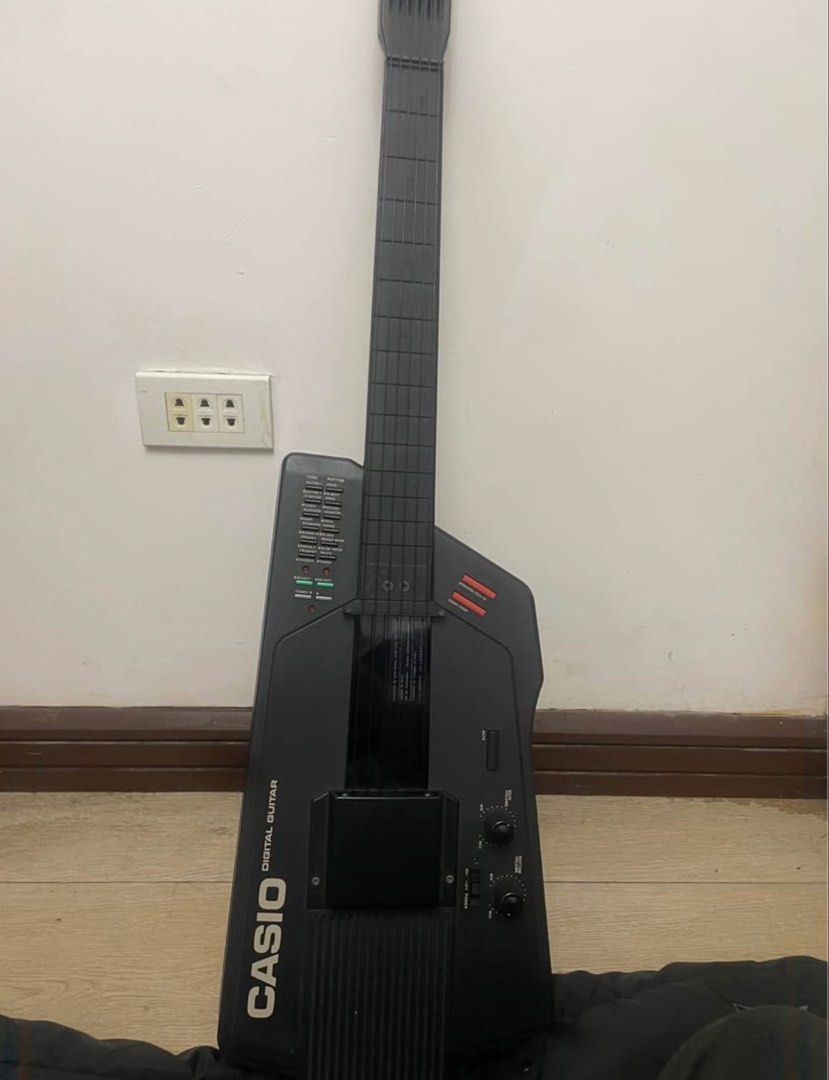 Casio DG-1 Digital Synth Guitar (Category: Musical Instruments) located in Cebu City. Submitted by junneichan (Listing ID 1425639782, Image 1). Description: RARE!! From japan goes for up to 500usd in ebay and etc still comes with the guitar case so hard to find one of these, straight from japan and my personal collection rfs: i dont use it, as much as id love to keep this rare piece, i have other instruments and need to declutter cebu location fe
