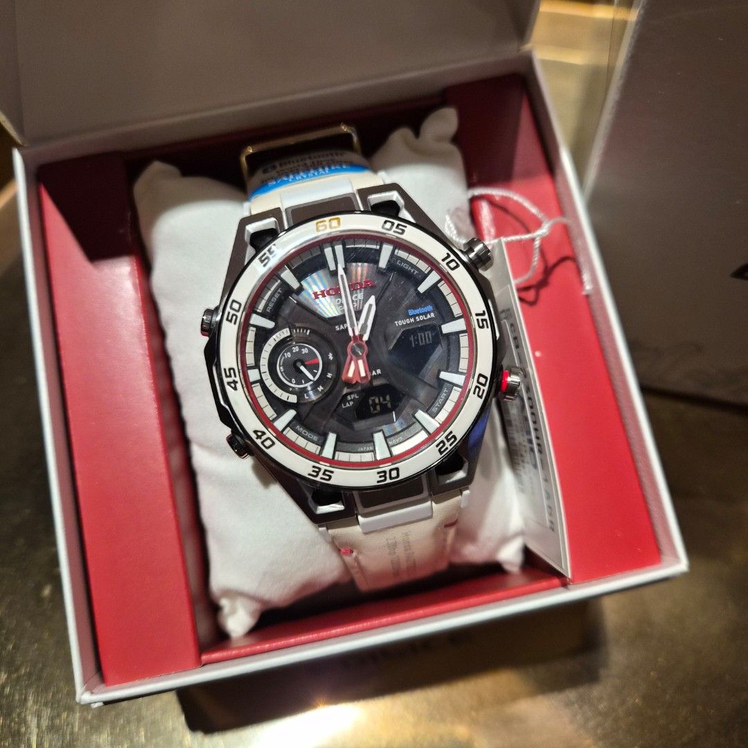 Casio Edifice Honda 60th Anniversary F1 Formula 1 Victory Special ...