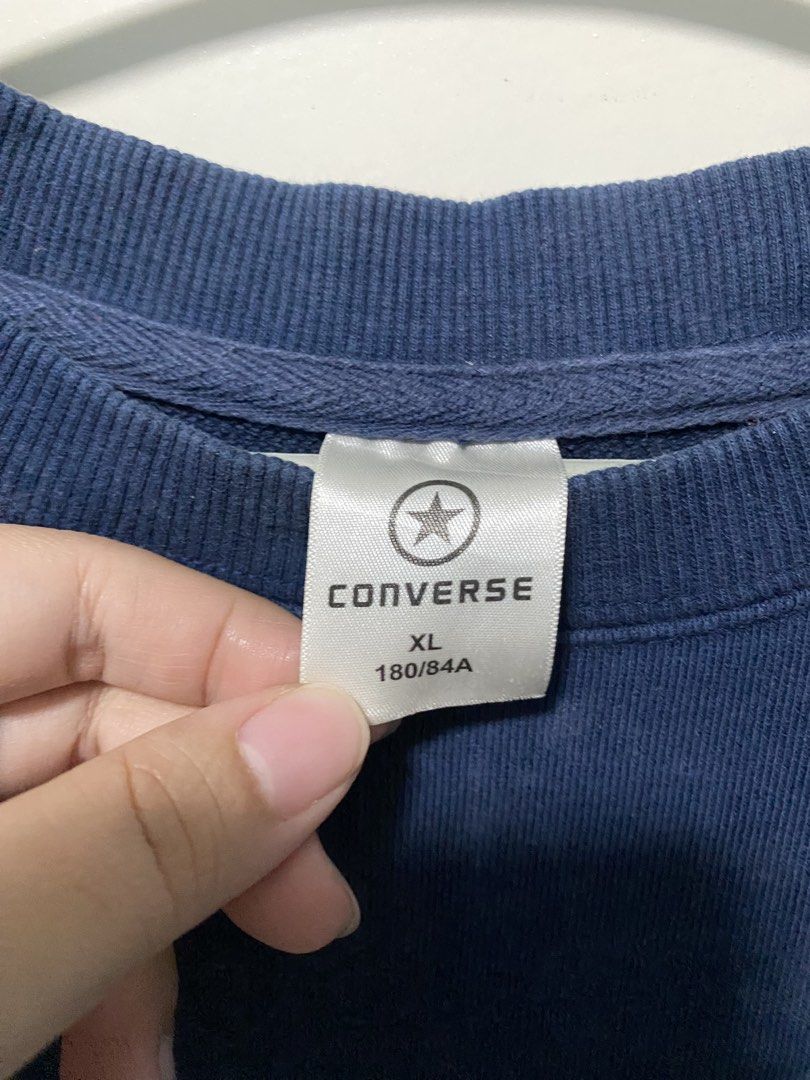 Converse Longsleeves (Category: Longsleeves) located in Quezon City. Submitted by jechicami (Listing ID 1425760405, Image 2). Description: Got this from my aunt’s pile of old clothes. Negotiable..
