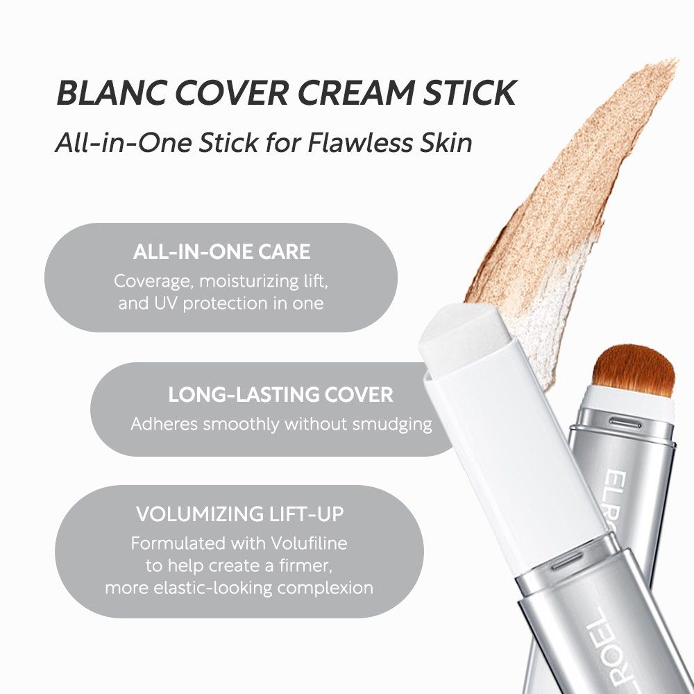 Elroel Blanc Cover Cream Stick Foundation - Shade Medium (Category: Makeup) located in Paranaque City. Submitted by gotokloset (Listing ID 1425795780, Image 2). Description: Shade Medium Sealed box from Korea, bought for ₱1800 ₱41 sf within metro manila (via j&t) .