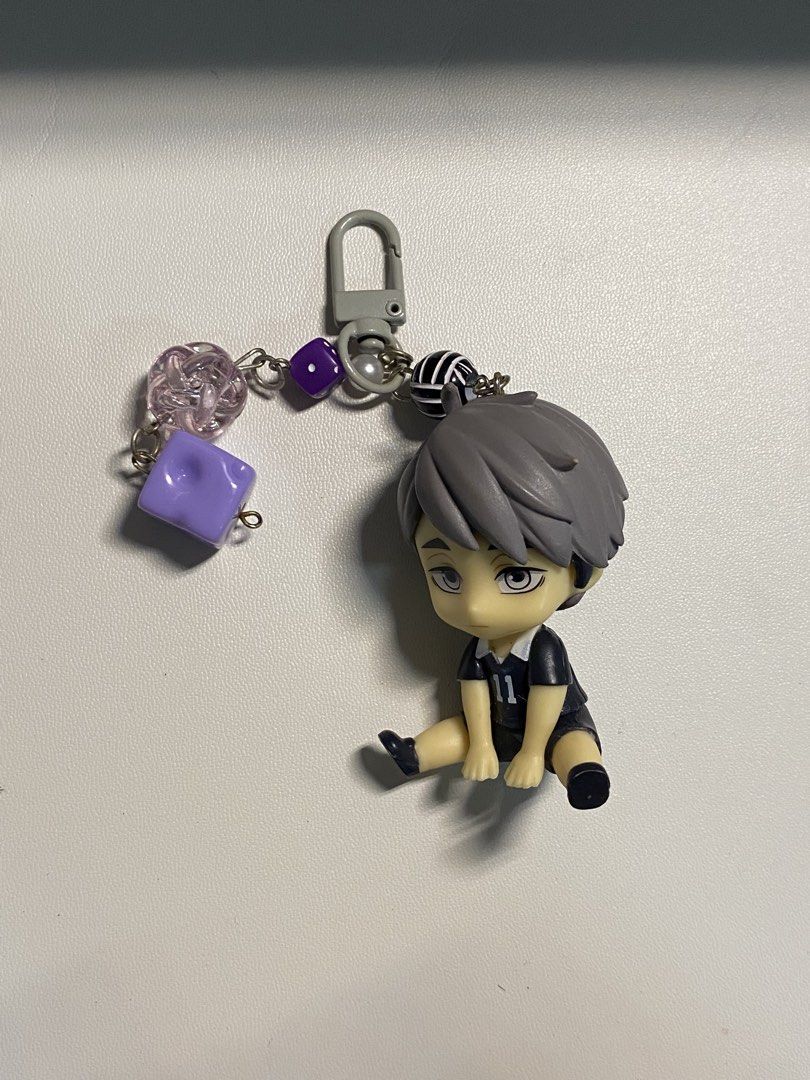 haikyuu! fanmade osamu miya keychain (Category: Designer & Blind Box Toys) located in Naga. Submitted by tomuyearner (Listing ID 1425786487, Image 1). Description: — fanmade keychain, figure is not official!.