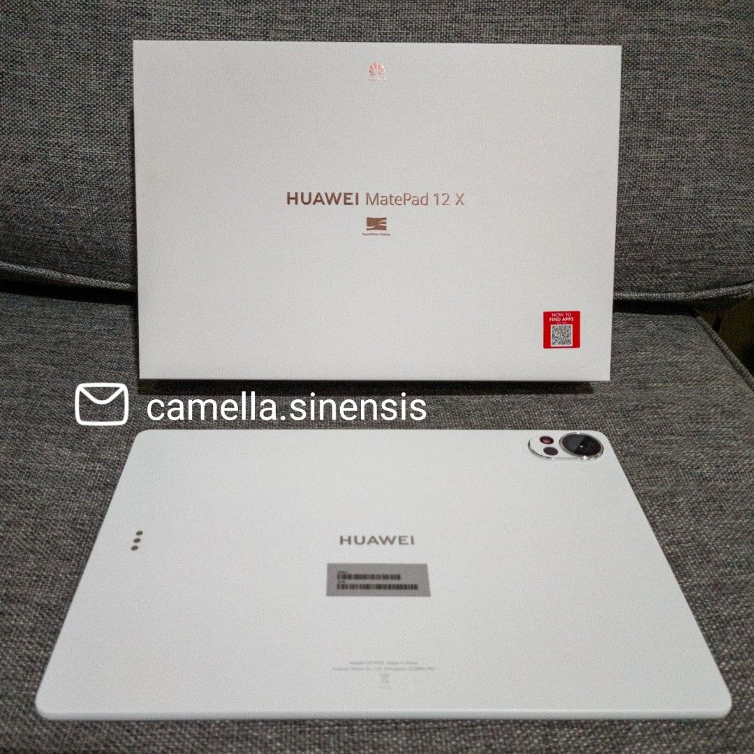 HUAWEI MatePad 12 X Tablet Set with Stylus and Mouse (Category: Android) located in Makati City. Submitted by camella.sinensis (Listing ID 1425729377, Image 3). Description: HUAWEI MatePad 12 X Tablet Set PHP 33,000 Includes: *HUAWEI MatePad 12 X Tablet with keyboard case *HUAWEI M-Pencil Pro stylus *HUAWEI wireless mouse All brand new. Tablet and keyboard boxes were opened to test both. Stylus and mouse are both sealed in box. Newly bought in De