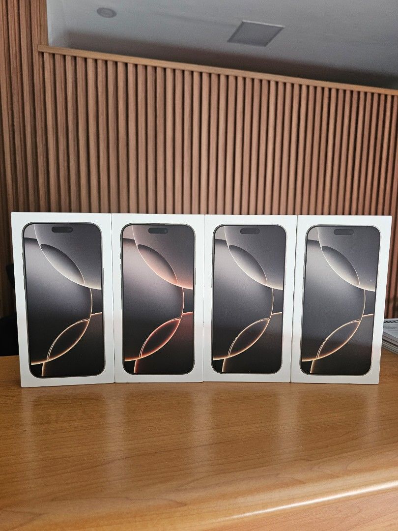 iPhone 16 Pro 128GB (Category: iPhone 16 Series) located in Quezon City. Submitted by engr_enrico (Listing ID 1425685117, Image 1). Description: BRAND NEW SEALED iPhone 16 Pro 128GB 56999 256GB 63500 NTC Factory Unlocked 1 year official Apple Warranty meetup starbucks tomas morato QC.