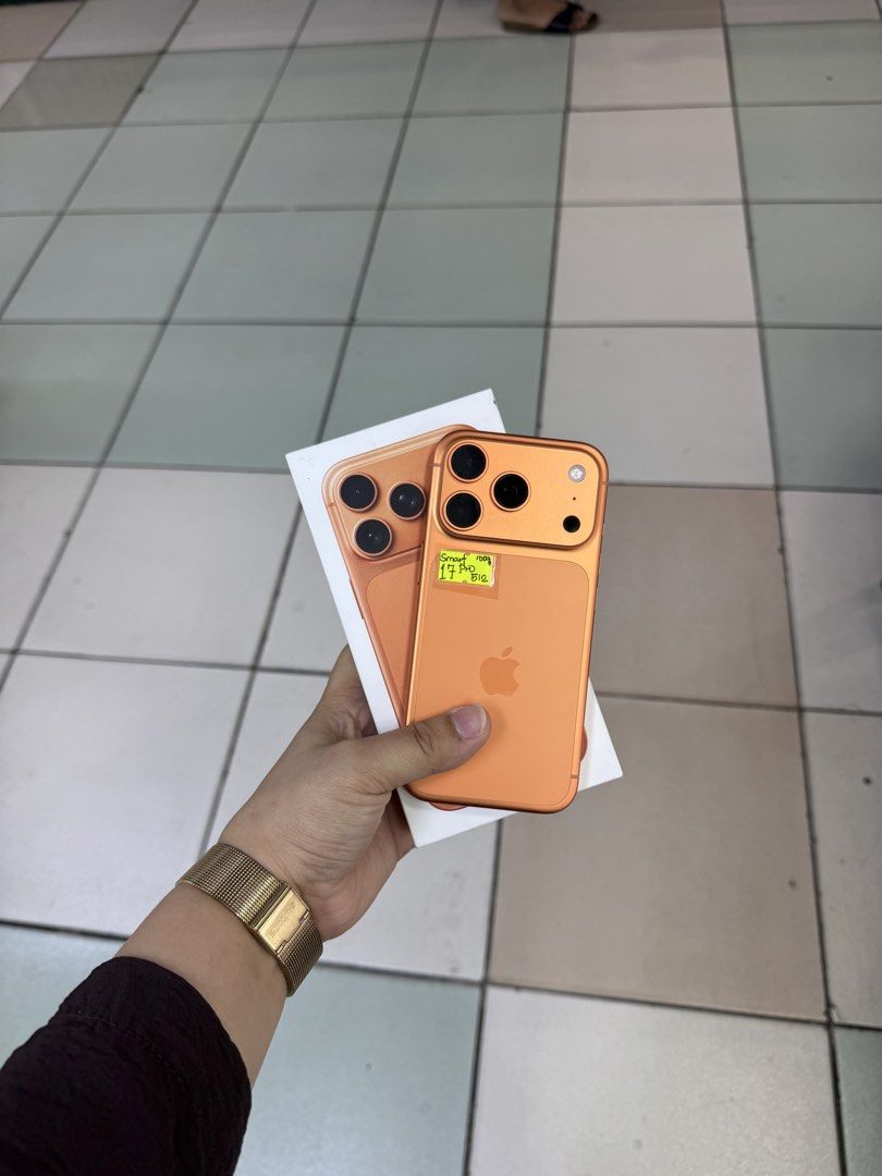 Iphone 17 Pro 512gb Smartlocked NTC no issue (Category: iPhone 17 Series) located in San Juan City. Submitted by keannagadgetph (Listing ID 1425767876, Image 1). Description: Available Units for today's POST! Iphone 17pro / 512gb / NTC Variant / Smartlocked - any colors available (price may vary) - good condition - 99% Makinis - Good battery - NTC Variant - No Repair ~ Accepting SWAP / TRADE IN / INSTALLMENT / BINTA UNIT ~ CASH ON DELIVERY METRO 