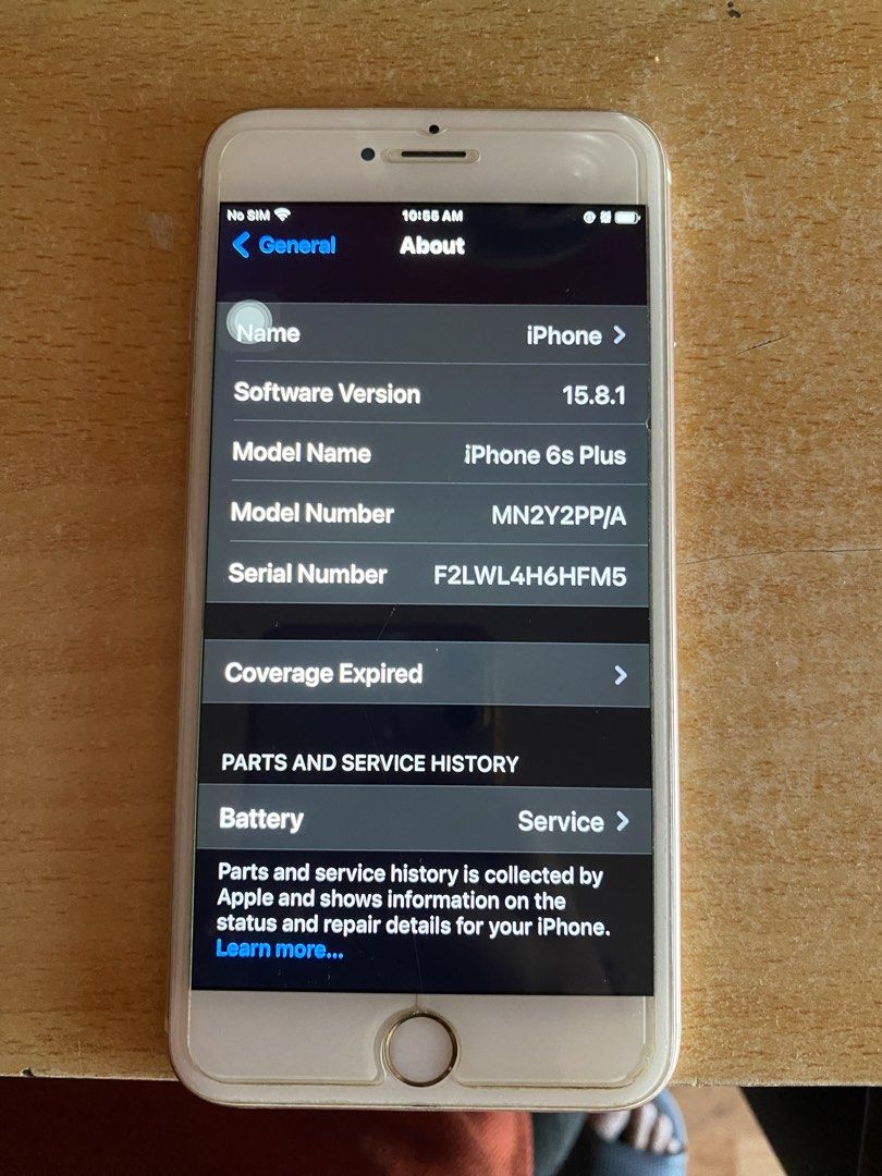 iPhone 6s Plus Rose Gold (Category: iPhone 6 Series) located in Cainta. Submitted by sneakseller1995 (Listing ID 1425651921, Image 3). Description: - iPhone 6s Plus - Rose Gold color - Still upgradable to IOS 15 - No issues and still works properly - Dm for more details - Price negotiable .