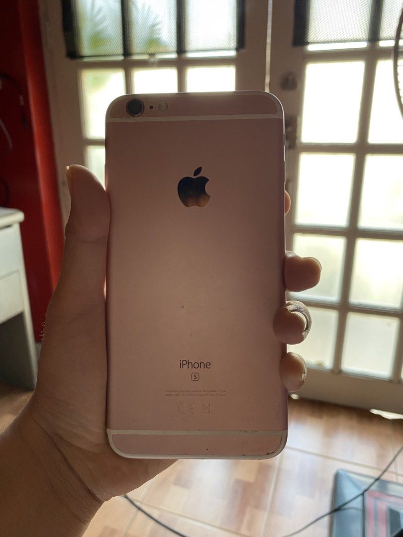 iPhone 6s Plus Rose Gold (Category: iPhone 6 Series) located in Cainta. Submitted by sneakseller1995 (Listing ID 1425651921, Image 1). Description: - iPhone 6s Plus - Rose Gold color - Still upgradable to IOS 15 - No issues and still works properly - Dm for more details - Price negotiable .