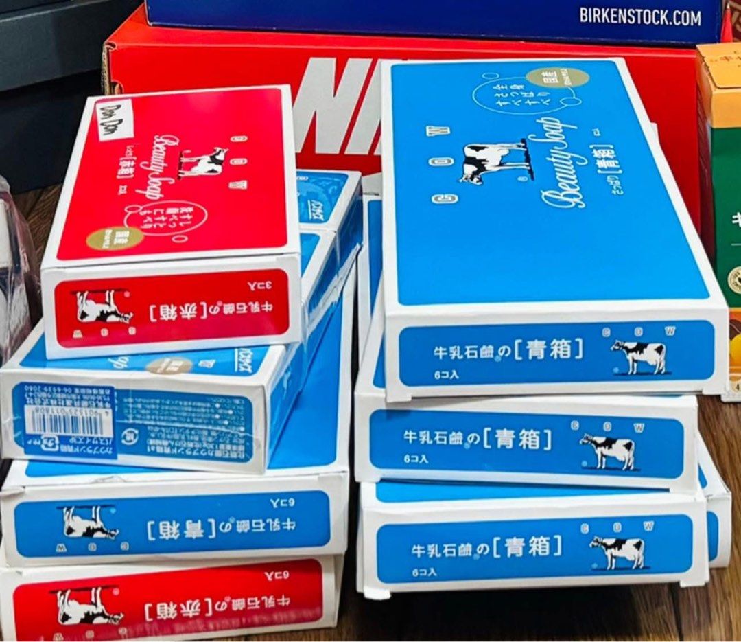 Japan Cow soap (Category: Bath) located in Iloilo. Submitted by just4ushoppee (Listing ID 1425723319, Image 1). Description: Authentic Japan cow soap Pack of 6 From Japan 🇯🇵 560/set of 6.