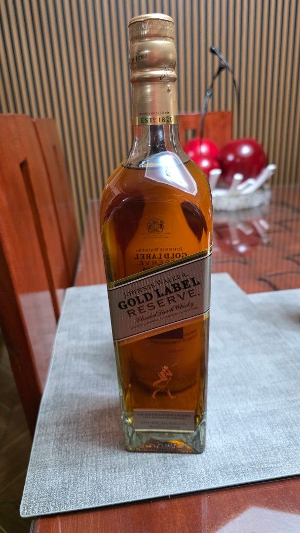 Johnnie Walker Gold Label Reserve 1L (Category: Beverages) located in Cavite. Submitted by wolvlogan (Listing ID 1425702040, Image 1). Description: Johnnie Walker Gold Label Reserve whiskey 1L from USA #sellingmycollection Can be packaged with: 2L Red Label - 3,000 750ml Black Label 3,500 1L Double Black Label 4,500.