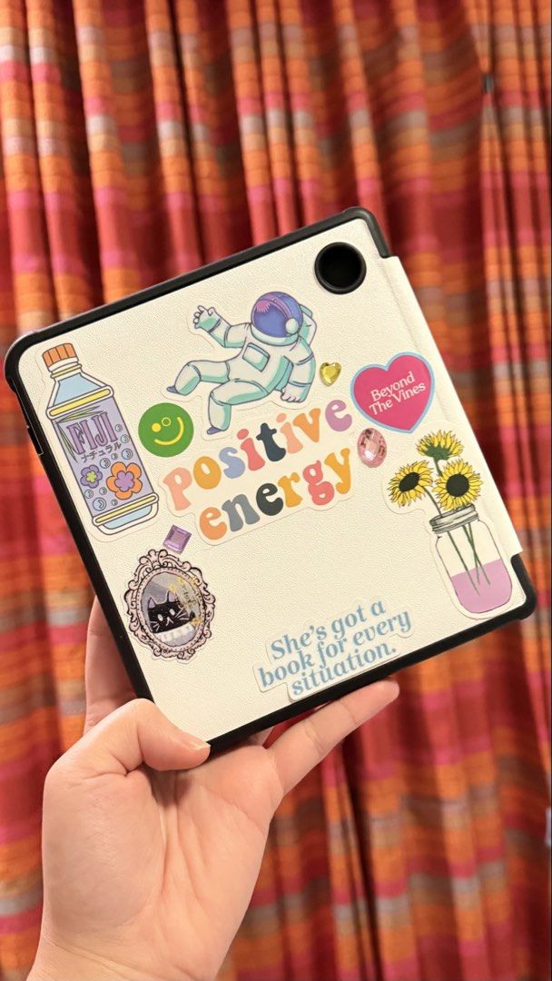 Kobo Libra Colour Case with Cute Stickers (Category: Cases & Sleeves) located in Taguig. Submitted by kobbey (Listing ID 1425728338, Image 2). Description: Stickers are easily removable with no residue .