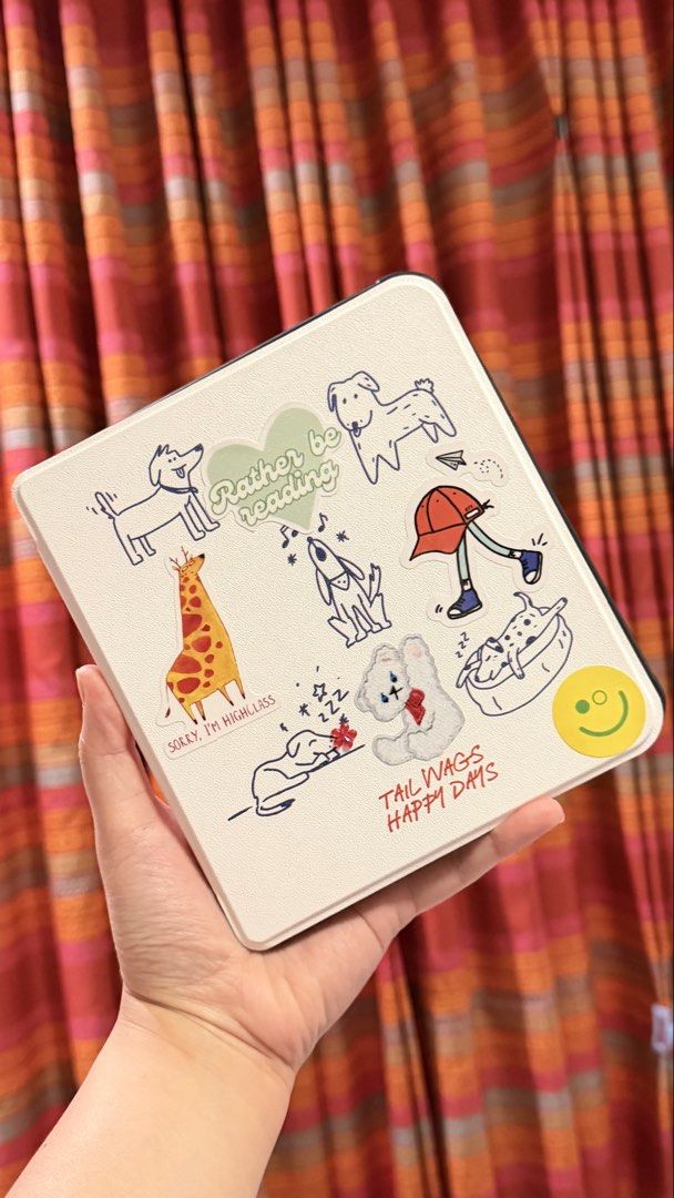 Kobo Libra Colour Case with Cute Stickers (Category: Cases & Sleeves) located in Taguig. Submitted by kobbey (Listing ID 1425728338, Image 1). Description: Stickers are easily removable with no residue .
