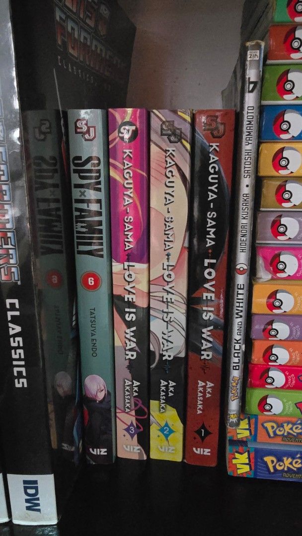 Light Novels and Manga - Assorted (Category: Comics & Manga) located in Antipolo. Submitted by al-0038 (Listing ID 1425664428, Image 2). Description: Selling an assortment of manga and light novels to clear my bookshelves. 300 per volume. No bootlegs here! Eighty-Six LNs (SOLD) Spy x Family Kaguya-sama Payment via GCash or BPI. Shipping from Antipolo City..