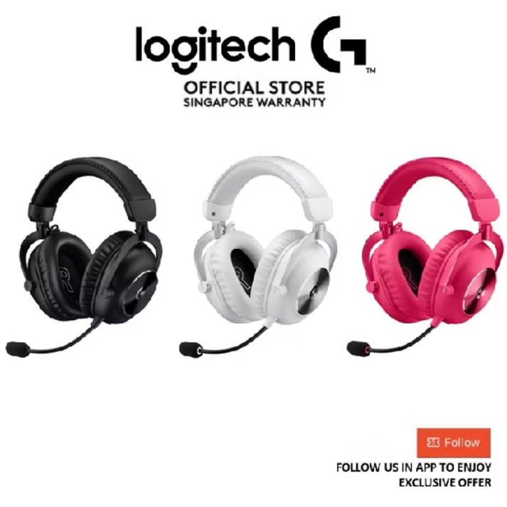 Logitech G PRO X Gaming Headset - Various Colors65692930445569110