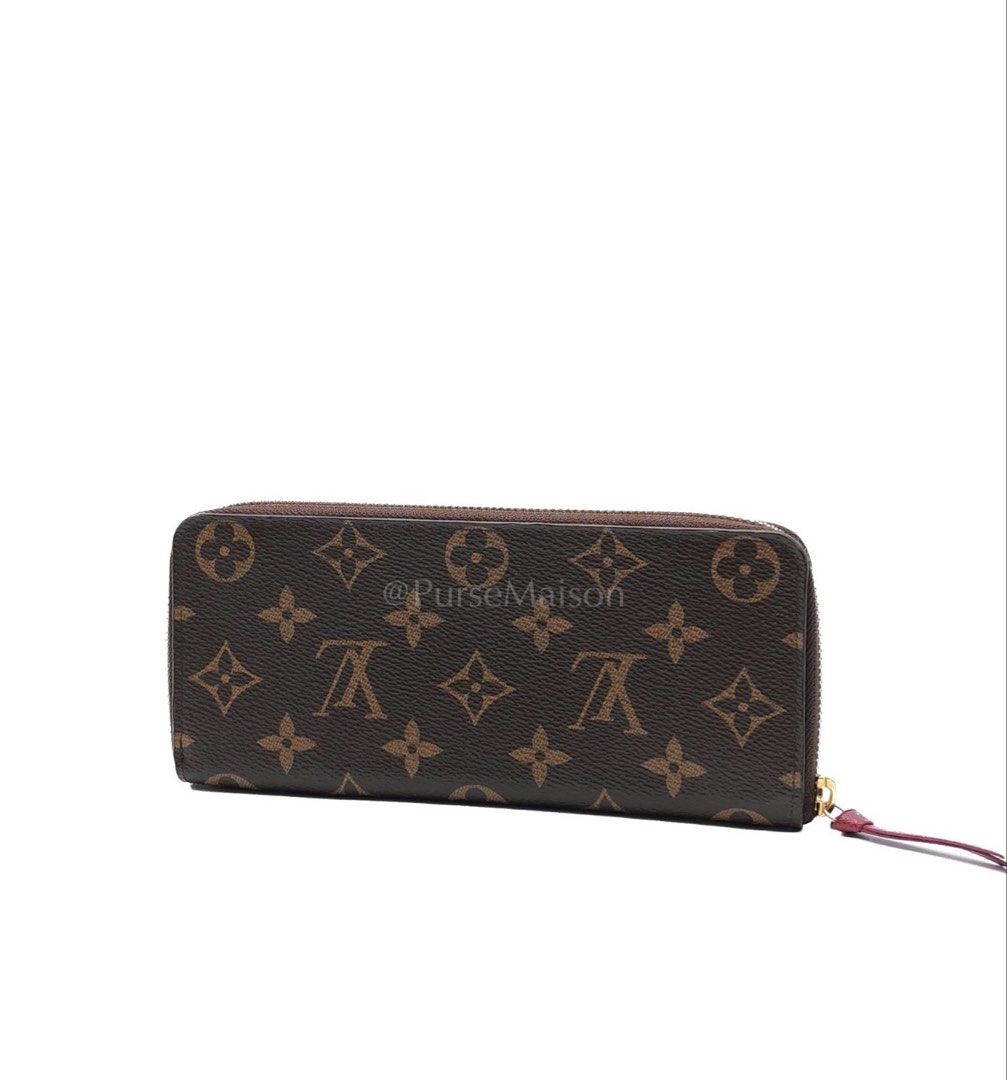 Louis Vuitton Clemence in Monogram Canvas Zippy Long Wallet (Microchip) (Category: Luxury Bags & Wallets) located in Taguig. Submitted by pursemaison (Listing ID 1425727334, Image 2). Description: Louis Vuitton Clemence in Monogram Canvas Zippy Long Wallet (Microchip) Price: Php 31,000.00 Condition: Good (8/10) Exterior: Normal signs of usage, normal rub marks on cornes due to usage, signs of usage on zipper pull Interior: Normal signs of usage, 