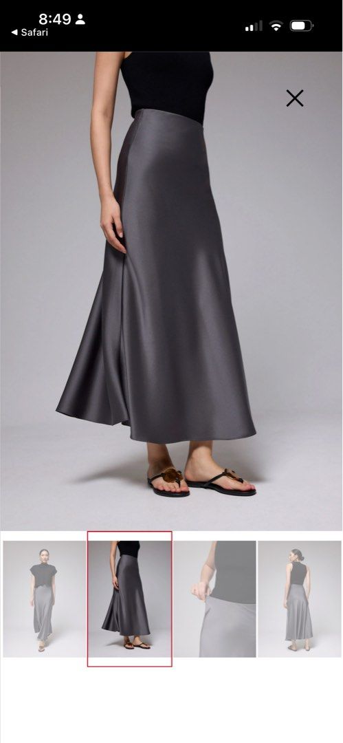 Love, Bonito Satin Maxi Skirt (Category: Skirts) located in Mandaluyong City. Submitted by declutterwithdx (Listing ID 1425760137, Image 2). Description: USED ONCE Bought for P2.8K RFS: not my size LOL .