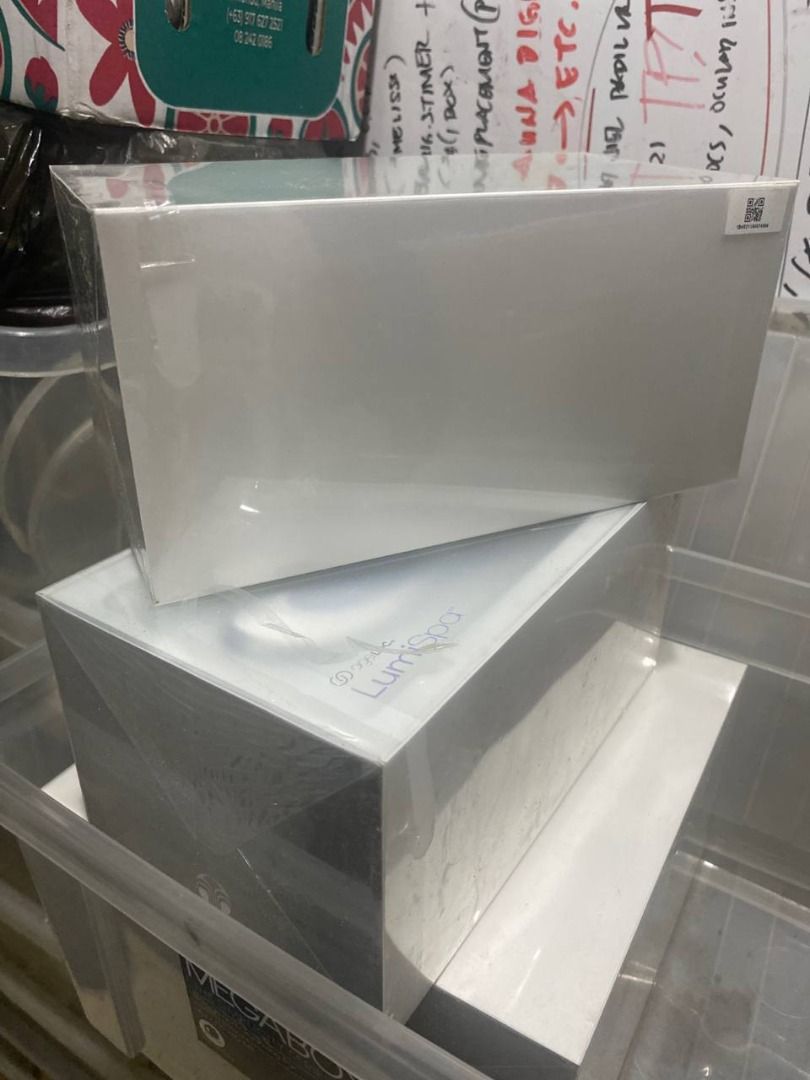Lumispa brand new sale decluttering (Category: Face Care) located in Quezon City. Submitted by tristanx. (Listing ID 1425768869, Image 3). Description: Hi! Decluttering LumiSpa for retailers. Brand new sealed Just selling for 5500 each, negotiable if bundle. 4 pcs available. 1 freebie (unsealed) if buying the whole bundle RFS: Moving out Quezon City , Sta lucia Pasig location LBC/Grab/Lalamove possible. .
