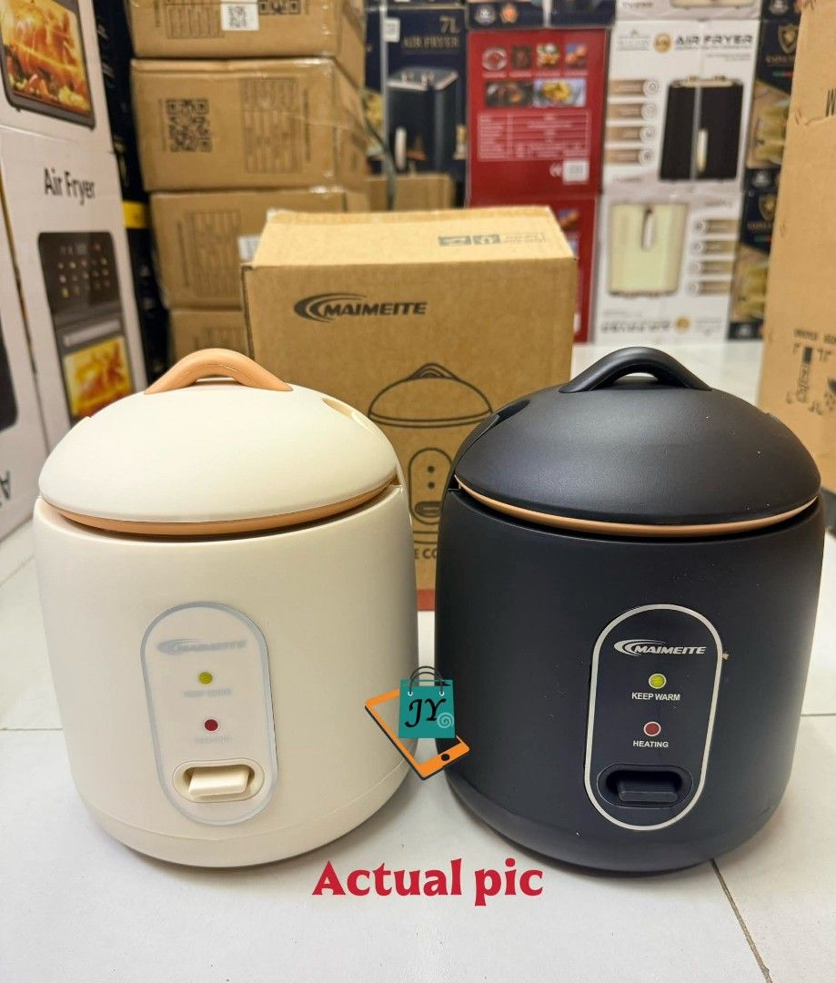 MAIMEITE 1.2L Mini Rice Cooker (Category: Cookers) located in Manila. Submitted by imeldacsantiago (Listing ID 1425790803, Image 1). Description: MAIMEITE 1.2L Mini Rice Cooker CODE JUYA08272026 PRICE 680 CUT OFF OF ORDERS 11AM (SAME DAY DELIVERY WITHIN MANILA AREA) VIA GRAB, LALAMOVE MOP: COD (MANILA AREA, CAVITE,BULACAN NEXT DAY DELIVERY) GCASH (MANILA, CAVITE, BULACAN AREA, SAME DAY DELIVERY) BDO REMITTANCE CENTERS PLS PM US FOR ORDERS AND INQ