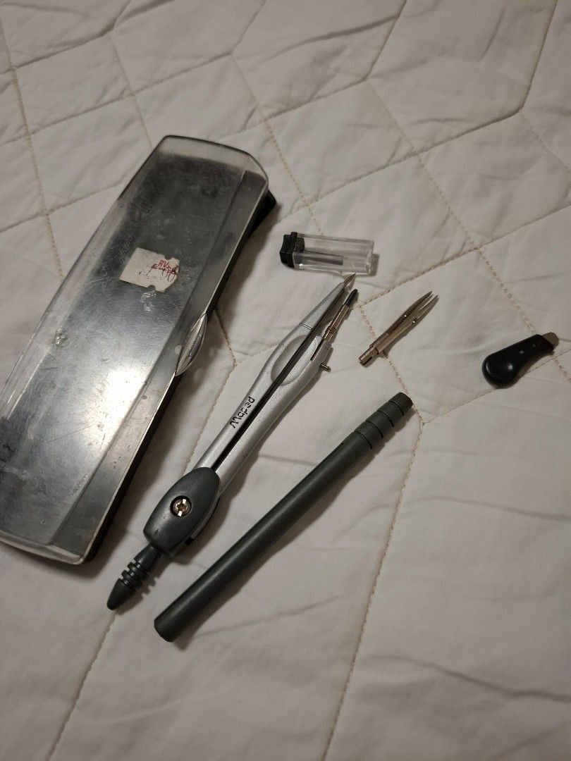Maped Drafting compas (Category: Craft Supplies & Tools) located in Quezon City. Submitted by the-find (Listing ID 1425734872, Image 2). Description: Compass with Pencil Math Circle Exam Drafting Compasses School Students Drafting Draw Circle Supplies Features.