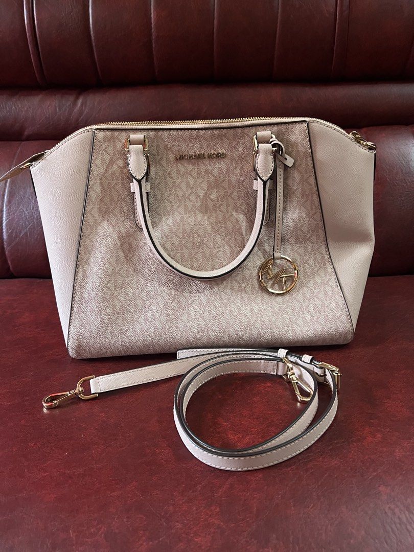 Michael Kors Handbag, Wallet, and Sunglasses Set (Category: Luxury Bags & Wallets) located in Cavite. Submitted by rov26 (Listing ID 1425656569, Image 3). Description: Bundle deal All in pristine condition. Details will be posted in separate posts. Negotiable.