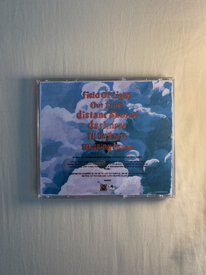 oddweek cd (Category: CDs & DVDs) located in Kuala Lumpur. Submitted by nightimemytime (Listing ID 1372990669, Image 3). Description: band local field of light album .
