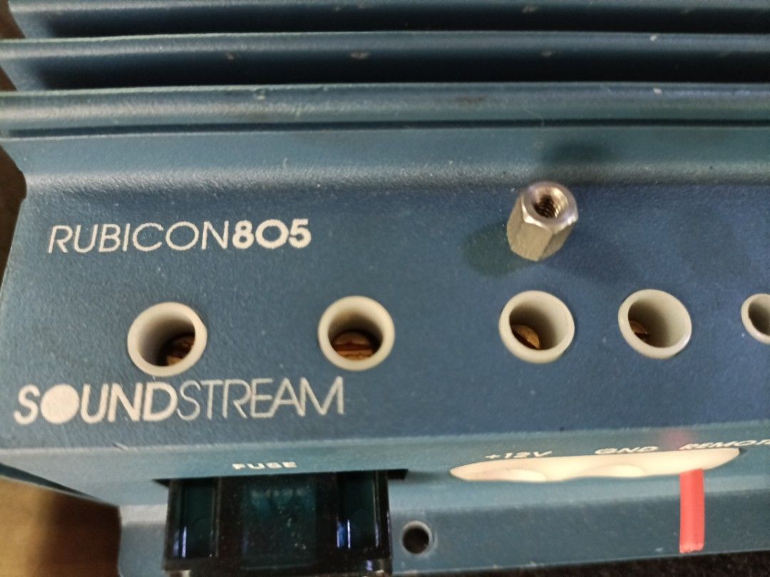 Old school legendary Soundstream reference Rubicon 805, Audio ...