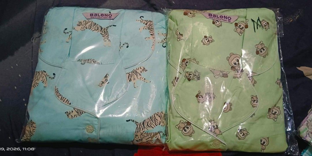 Original baleno sleepwear (Category: Undergarments & Loungewear) located in San Juan City. Submitted by mnj29 (Listing ID 1425676514, Image 3). Description: pajama terno size:ALL MEDIUM NASA PICTURE ORIGINAL BRANDNEW.