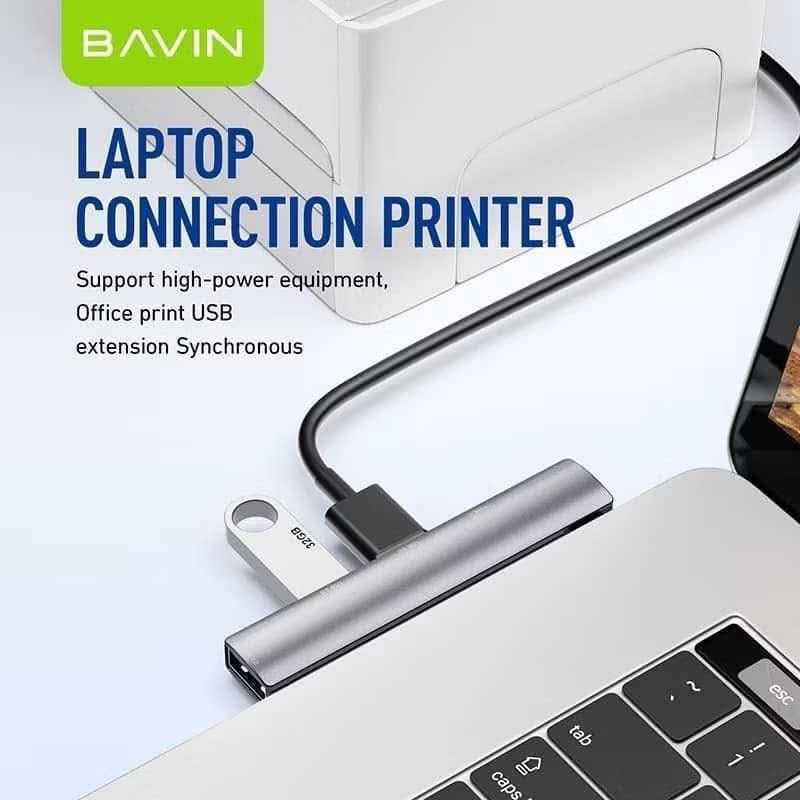 OriginsAl bavin hub 22 (Category: Cables & Adaptors) located in Manila. Submitted by saguittarian06 (Listing ID 1425689167, Image 3). Description: Original BAVIN HUB-22，4 in 1 Universal Docking Station HUB Adapter Seamless Device Connectivity🔥🔥 🌟 2 USB 2.0+1 USB 3.0+ 1 Type C.