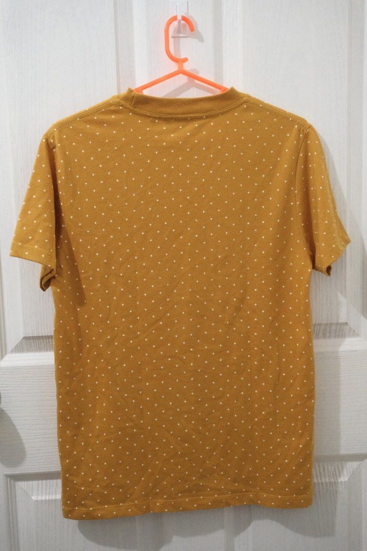 Penshoppe Yellow Shirt (S) (Category: Tshirts & Polo Shirts ) located in Santa Rosa. Submitted by radarr (Listing ID 1425747285, Image 2). Description: Size on tag: S Dimensions: Length (in): 23 Width (in): 17.5 Shoulders (in): 16.