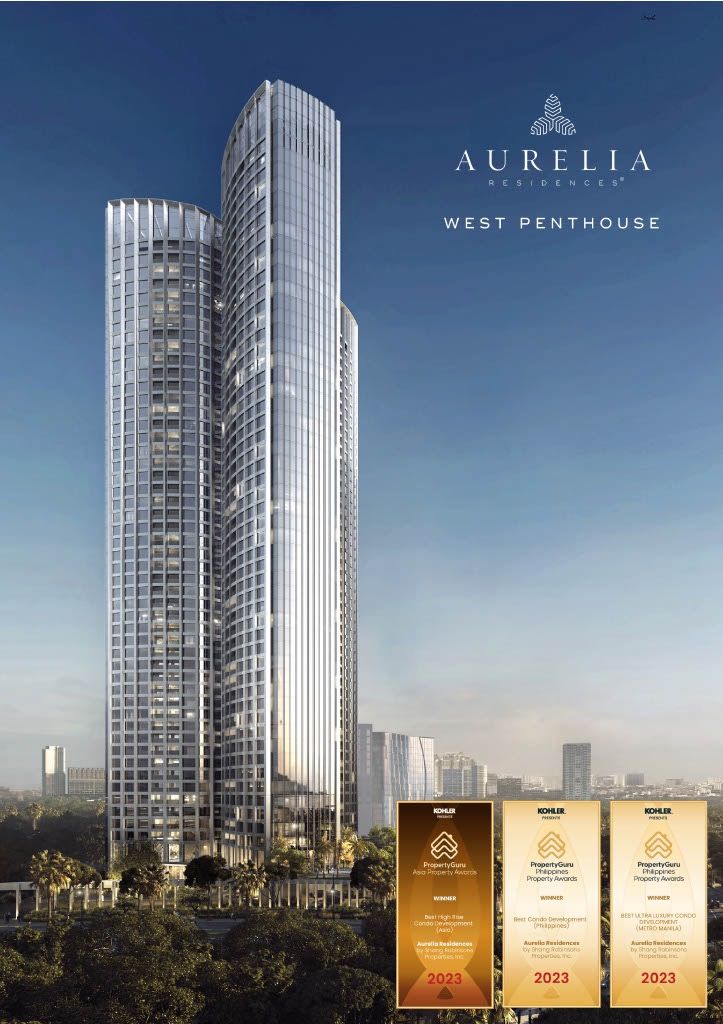 PENTHOUSE at AURELIA (Category: Apartments & Condos) located in Makati City. Submitted by monica_dy (Listing ID 1425641892, Image 1). Description: FOR SALE: AURELIA RESIDENCES, BGC Penthouse West Tower Unit (55th floor) .