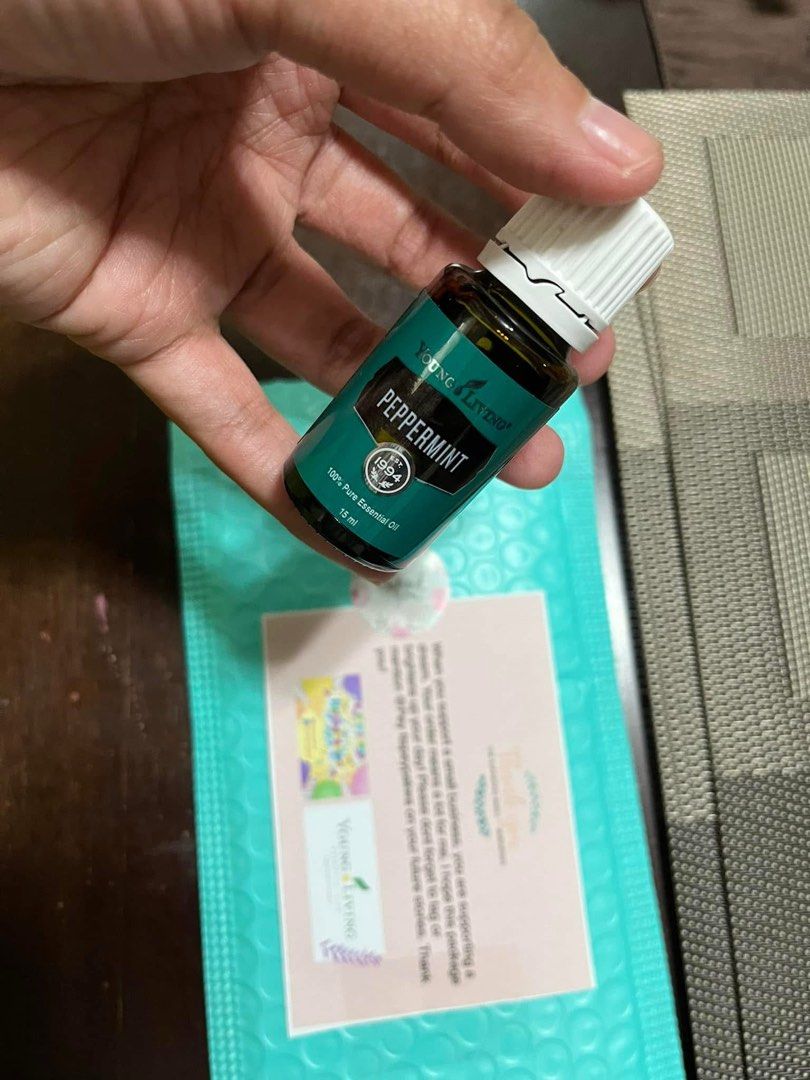 Peppermint essential oil Young Living (Category: Home Fragrance) located in Las Pinas. Submitted by declutter0808 (Listing ID 1425820346, Image 1). Description: All original and sealed oils.