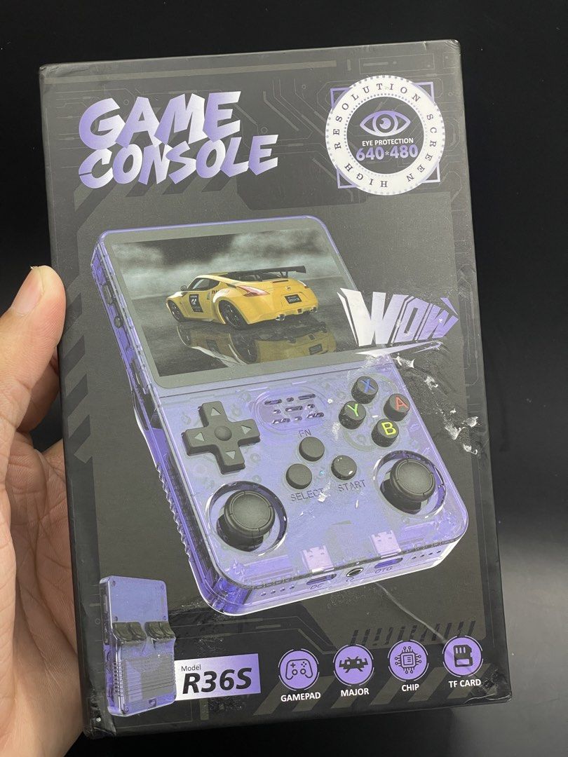 R36SX Game Console Purple (Category: Others) located in Quezon City. Submitted by declutchaser (Listing ID 1425646310, Image 1). Description: Game Console Smooth sobra Hindi na masyadong nagagamit Comes with tempered glass already installed, case, storage bag and complete paper works Quezon City.