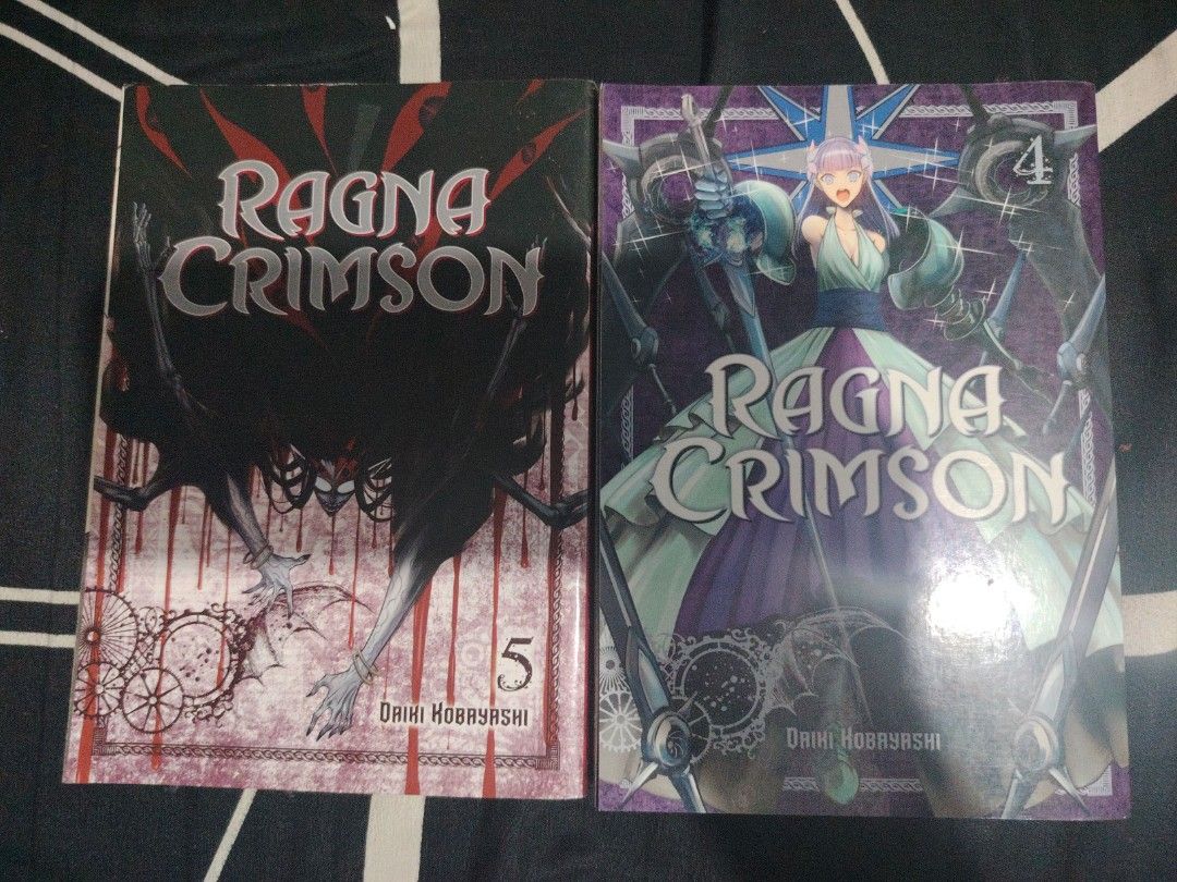 Ragna crimson vol. 4 and 5 (Category: Comics & Manga) located in Iloilo. Submitted by bhogz23 (Listing ID 1425755999, Image 1). Description: Selling manga on carousell Titled Ragna crimson vol. 4 and 5 for 500 each give me description Here’s a clean Carousell-style description you can copy and paste: Ragna Crimson Vol. 4 & 5 – ₱500 each Selling my Ragna Crimson Vol. 4 and 5 for Both 900 In good condition – no missing pages, no heavy folds, and we