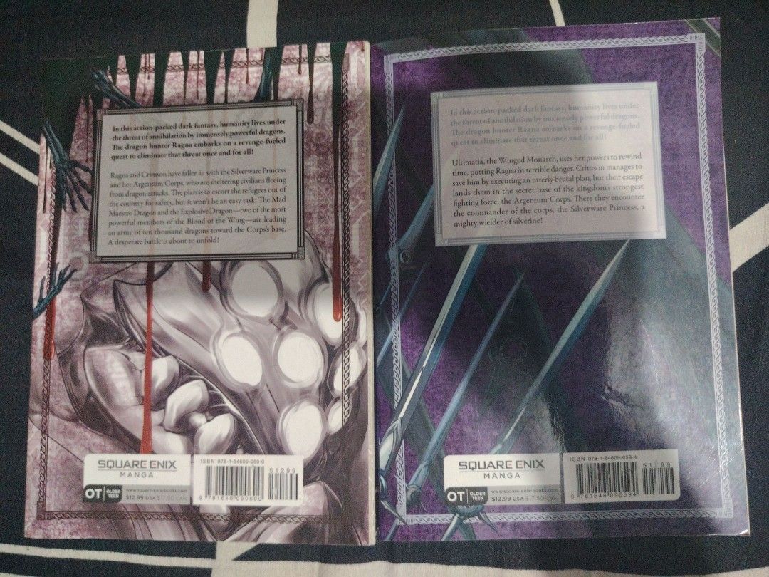 Ragna crimson vol. 4 and 5 (Category: Comics & Manga) located in Iloilo. Submitted by bhogz23 (Listing ID 1425755999, Image 2). Description: Selling manga on carousell Titled Ragna crimson vol. 4 and 5 for 500 each give me description Here’s a clean Carousell-style description you can copy and paste: Ragna Crimson Vol. 4 & 5 – ₱500 each Selling my Ragna Crimson Vol. 4 and 5 for Both 900 In good condition – no missing pages, no heavy folds, and we