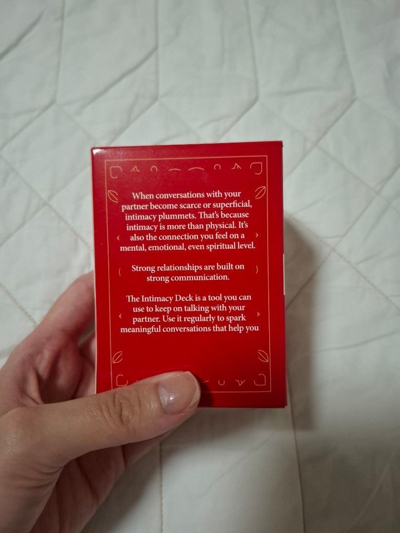 Relationship Cards (Category: Game Gift Cards & Accounts) located in Quezon City. Submitted by the-find (Listing ID 1425734466, Image 3). Description: Best Couple Game Intimacy Deck Cute Wedding Gift Romance Love Language Deeper Connections 150 set of Questions to ask your Partner Gift Date Ideas Boyfriend Girlfriend LDR Cards Game Trading Set .